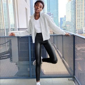 Aritzia Wilfred Free Daria Vegan Leather Pant XS